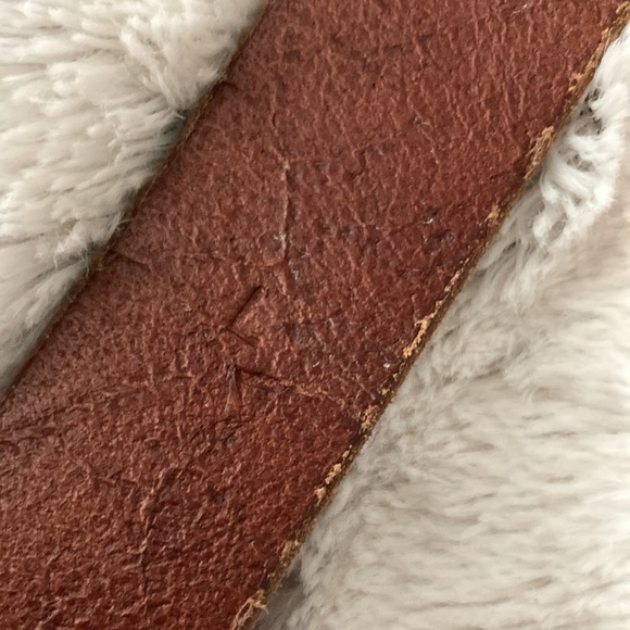 Lobster claw leather belt - Picture 7 of 7